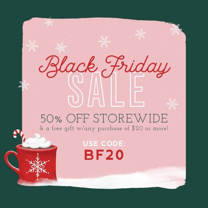 Black Friday Sale at Jamie Schultz Designs