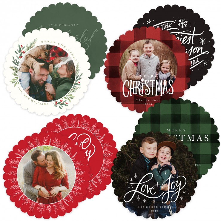 Ornament Card Templates by Jamie Schultz Designs