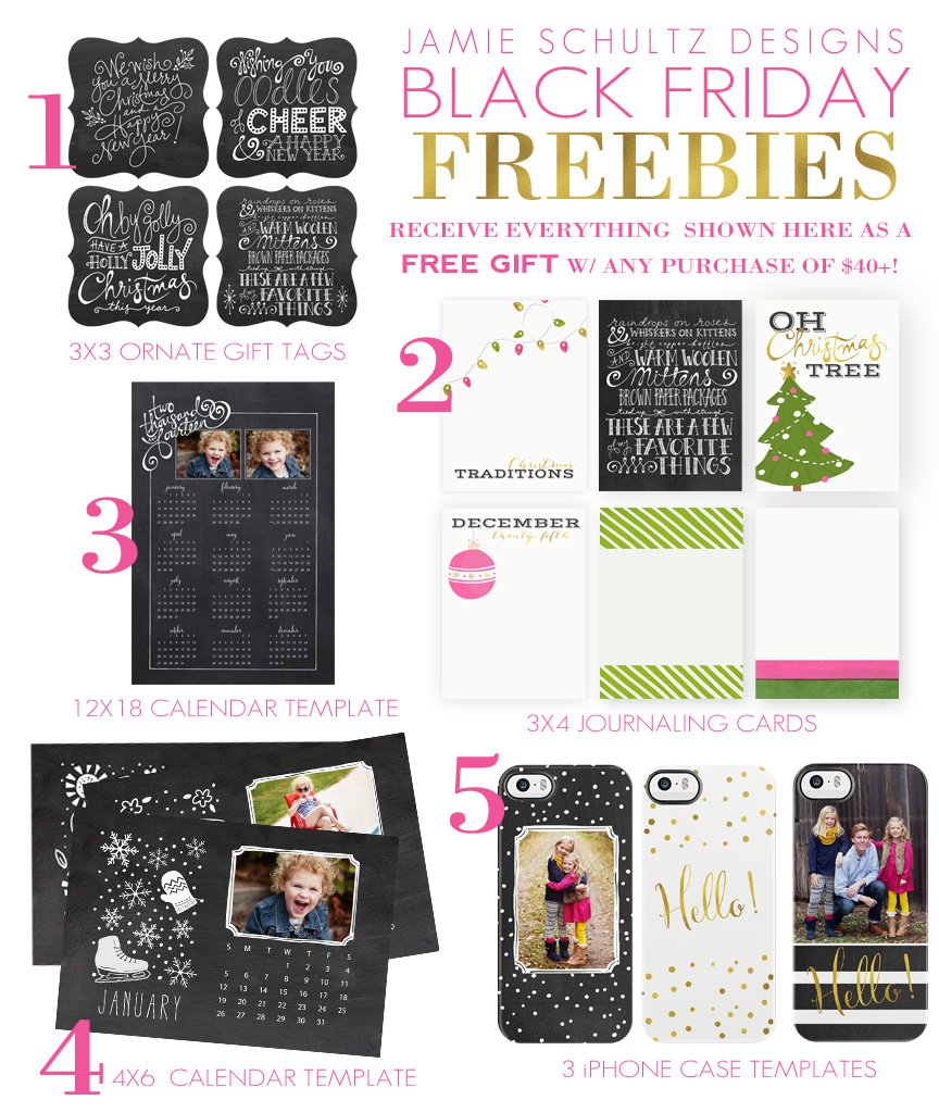 Free Gifts from Jamie Schultz Designs