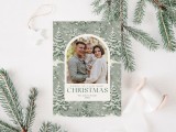 Christmas Toile Canva Photoshop Card